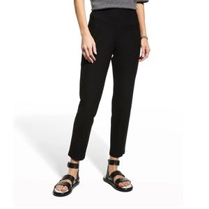 Eileen Fisher Womens black Pant with elastic waistband